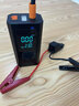 汽车应急强启动电源搭电宝神器12v24v电瓶线专用车载充气泵一体机 黑【启动+充气】配防反接智能夹 送100W车充+收纳包 实拍图