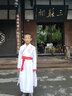 九虞氏儿童汉服演出服男女童古装唐装表演服装幼儿园国学书童衣服 男童红色 150（身高143-152cm） 实拍图