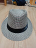 LUCALY男士礼帽 高档帽子男士夏天英伦爵士帽韩版潮小礼帽遮阳帽子中年出游礼帽男青年 卡其 成人均码【56-58cm】 实拍图