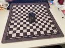 飞遁LESAILES五子棋盘 电竞游戏鼠标垫 锁边加厚办公电脑键盘书桌垫棕色400*400*3mm 实拍图