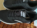 安踏云逸小黑鞋运动鞋男鞋夏季透气软底增高跑步鞋子男休闲旅游鞋减震 【防泼水皮面】黑金5529 40 实拍图