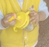 皇宠 儿童牛奶杯吸管杯带刻度宝宝喝水杯泡奶杯带手柄学饮杯 克洛黄 晒单实拍图