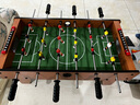 勒米熊桌上足球桌面游戏桌成人儿童桌游桌式足球机双人玩具对战男孩礼物 特大号69厘米6杆木纹足球矮脚款 实拍图