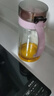 欣美雅 油壶玻璃油罐厨房家用油瓶装油容器酱油醋调料瓶醋壶油罐壶 落樱粉700毫升【发标签】 实拍图