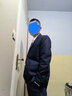 罗蒙西服套装男士商务修身西装男职业正装小西服新郎伴郎结婚礼服外套 藏青双扣【西服+西裤+衬衫】 L /170【100-115斤】+7件礼品 实拍图