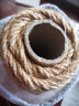 漫生活 麻绳5mm约50米(配胶水/花边/扣子/小花)鲜花包装绳学校DIY手工 实拍图