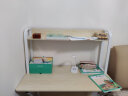佳家林（JIAJIALIN） 电脑桌台式家用带书架现代简约办公学生写字学习桌子 双层白架白杉木色 80cm 晒单实拍图