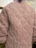 特丝格斯 法兰绒睡衣女冬季加厚套装三层夹棉袄加绒大码保暖家居服可外穿 粉色-(加厚三层夹棉) 3XL(适合135-155斤) 晒单实拍图