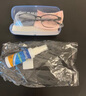 郗德鑫眼镜女无度数抗蓝光眼镜看手机专用玩电脑保护眼睛男护目平光镜 红色（防辐射防蓝光） 实拍图