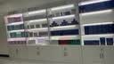 严聚 化妆品展示柜展柜超市货柜货架层架样品柜产品陈列柜精品展示架 暖白色【无玻璃】60*30*200cm 实拍图