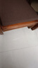 实木沙发垫海绵垫子四季通用加厚加宽加长红木沙发坐垫防滑可拆洗 咖啡色 50cm*150cm 三人位 （加厚5cm海绵 实拍图