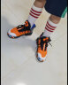 乔丹（QIAODAN）童鞋儿童篮球鞋夏季中大童网面透气战靴男童运动鞋子 QM2250109太阳橙/黑色37 实拍图