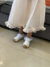 江博士（DR·KONG）夏季男女童百搭简约小白鞋凉鞋 宝宝学步鞋透气儿童鞋 白色 24码 脚长约14.2-14.8 晒单实拍图