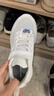 Skechers斯凯奇儿童运动鞋男童小白鞋透气网鞋魔术贴大童跑步鞋403748L 实拍图