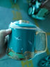 容山堂瑞鹤图陶瓷泡茶杯过滤内胆茶水分离绿茶杯保温商务办公茶具 青底瑞鹤图陶瓷泡茶杯 实拍图