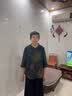 俞兆林（YUZHAOLIN）妈妈装夏款衬衫洋气上衣2024新款中老年女装高贵奶奶夏季老人衣服 深绿色上衣 L -大概120斤以下穿 实拍图