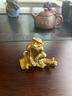 明恩铜十二生肖摆件纯黄铜鼠牛虎兔龙蛇马羊猴鸡狗猪全铜属相家用 十二生肖-大号申猴 实拍图