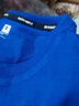 乔丹短袖t恤男夏季新款棉质透气速干T休闲服舒适时尚健身衣运动短袖男 醒目蓝-字母(纯棉) XL /180 实拍图