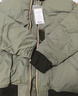 马登工装 美式复古MA-1飞行夹克加厚保暖棉服阿美咔叽棒球服外套男 浅绿色 L 实拍图