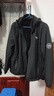 JEEP SPIRIT吉普夹克男外套秋冬季韩版男士上衣宽松连帽男装 黑色加绒 XL 实拍图