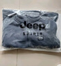 JEEP SPIRIT吉普夹克男秋冬季开衫立领外套男士保暖爸爸装抓绒衣 黑色 L 实拍图
