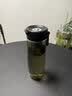 天喜（TIANXI）磁弹泡茶杯茶水分离磁吸tritan水杯男大容量户外便携运动健身水壶 【tritan】580ml-时尚黑椭圆款 实拍图