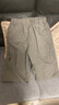 盛行风夏季中年男士纯棉短裤休闲宽松七分裤子大码外穿工装中老年爸爸装 卡其色 2XL 建议(120斤至140斤) 实拍图