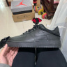 耐克（NIKE）Air Force 1 AF1空军一号 纯白黑武士经典款男女情侣休闲运动板鞋 CW2288-001 44 实拍图