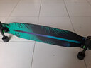 ZBOARDS专业长板dc舞板男生女生刷街代步平花板速降全能板初学滑板 117cm绿叶银翘黑轮 实拍图