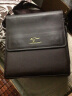 袋鼠魔方新款男士单肩包男斜挎大容量休闲皮包男挎包商务公文包父亲节礼物 890棕色升级版 默认1 实拍图