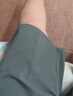 芝兴短裤夏季男冰丝薄款运动速干五分裤ins潮流韩版直筒宽松中裤子男 黑色+黑色 3XL 【适合155-170斤】 实拍图