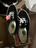 VANS范斯官方 经典款Authentic黑色经典款高街复古帆布鞋 黑色 37 实拍图