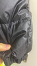 巴拉巴拉儿童羽绒服男童外套冬季牛仔拼接小童宝宝上衣保暖时尚潮 黑色90001（灰鸭绒） 120cm 实拍图