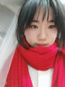 目丸圣诞围巾新年礼物生日礼物韩版针织围巾新款冬女围脖学生送女友 #25大红-麻花款 实拍图
