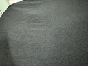 布先生明星同款可机洗毛T羊毛短袖毛衣男士针织打底衫 【小高领】钢琴黑 2XL (185) 实拍图