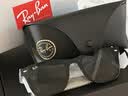 雷朋（RayBan）太阳镜 炫酷潮搭墨镜 方形时尚遮阳镜 RB4391 601/87 实拍图
