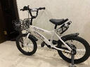 贝琦童（BEIQITONG）儿童自行车单车2-3-4-6-9-10岁男孩童车中大童女孩小孩宝宝脚踏车 顶配黑【高强圈】暴君轮靠背后座 18寸适合身高(115-135)CM 实拍图