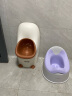 可优比（KUB）站立式小便器小便斗尿壶马桶男儿童宝宝尿兜挂墙式尿尿神器 棕色 晒单实拍图