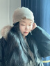 语木居欣晚上睡觉戴的帽子女秋冬季防风月子帽产后包头防乱发无压感睡帽男 加绒-卡其 均码 实拍图