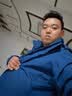 啄木鸟冲锋衣男春秋季外套新款户外三合一登山服防风夹克上衣服 男款牛仔蓝 4XL （建议160-180斤） 实拍图