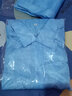 CESK 翻领分体服 洁净服静电服 防尘无尘衣净化室工作服防尘洁净室服装静电衣上衣加裤 有特大码 蓝色 XL 实拍图