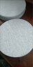 DATONG金牛5寸120目干磨圆形砂纸植绒砂纸片白砂打磨片气磨自粘砂纸片 实拍图