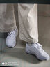 彪马（PUMA）经典复古透气小白鞋男女撞色休闲板鞋运动鞋COURT 371931 白-水泥灰-亮蓝-05 36 实拍图