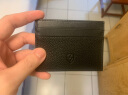巴玛特（Bal Manent）男士卡包超薄简约时尚青年卡夹便携式银行卡套零钱位大容量设计 黑色 晒单实拍图