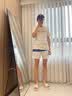 邦有道浴室拖鞋洗澡沐浴男打孔带洞洞速干居家漏水透孔镂空EVA软卫生间 灰色 42-43 (适合41-42码) 实拍图