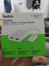贝尔金（BELKIN）Type-C耳机转接头 3.5mm音频转换器充电听歌二合一适用于苹果iPhone16 全新 iPad Pro & iPad Air 双Type-C白色 实拍图