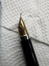 永生 原厂322钢笔全钢书写九十年代库存胜利中包头钛尖-半钢黑 全钢美工笔 0.5mm 实拍图