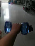 【不撞款 能健身能喝水】健身瑜伽注水哑铃 灌充水多功能练臂肌家用便携式运动器材健身房大容量美体塑型 蓝色款1个【2600ml】男士进阶 实拍图