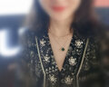 EothS925银四叶草项链女锁骨链轻奢小众高级感玫瑰金吊坠母亲节520礼物生日礼物送女友七夕情人节 （孔雀石）925银一款两戴四叶草项链+证书 实拍图