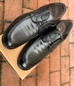 波图蕾斯男士系带商务休闲皮鞋低帮加绒保暖冬季棉鞋 9859 黑色(加绒) 46 实拍图